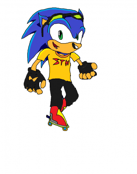 Jet Grind Radio Sonic