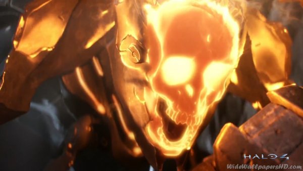 Promethean Knight Face To Face Close Up Halo 4 Images And Wallpapers HD