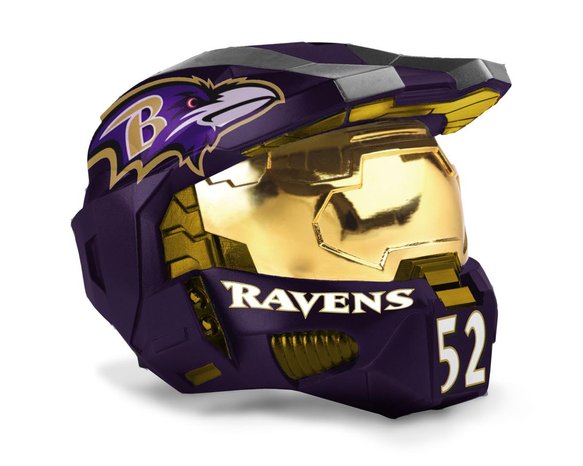 baltimore ravens motorcycle helmet